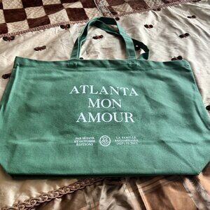 Sezane Atlanta Mon Amour cloth shopping bag/tote - Collectors Item - NWOT